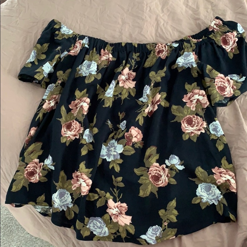 Off the shoulder shirt